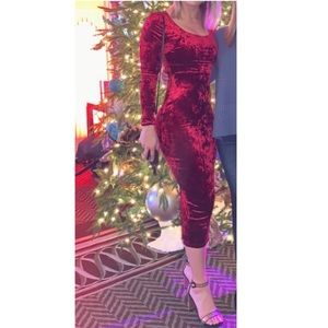 Velvet dress